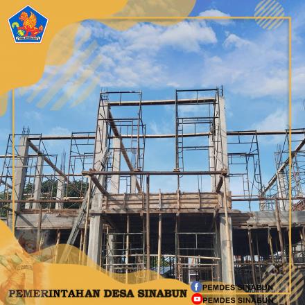 Pembangunan Gendung kantor perbekel desa sinabun
